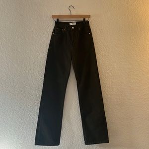 Mango Forest Green Jeans